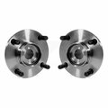 Kugel Front Wheel Bearing And Hub Assembly Pair For Nissan Versa Cube K70-100370
